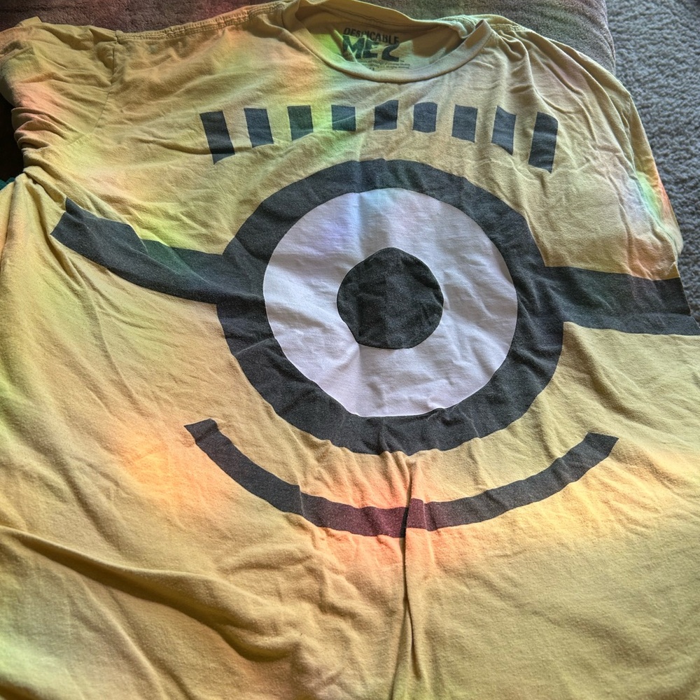Yellow Minion Graphic T-Shirt